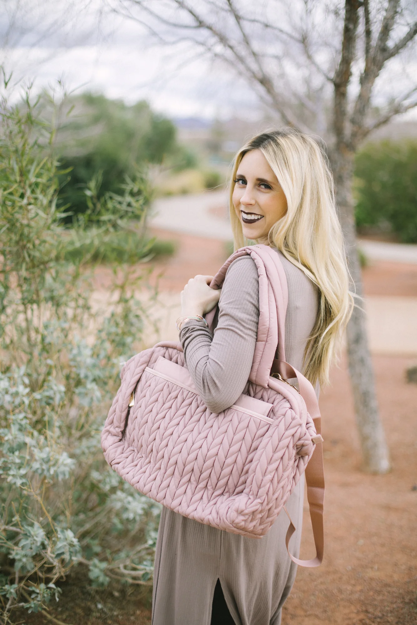 Paige carryall top diaper bag